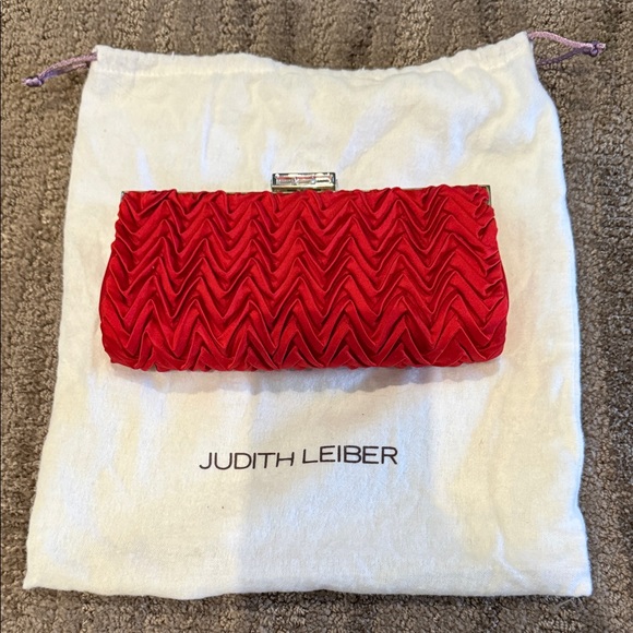 Judith Leiber Handbags - Judith Leiber Silk Clutch